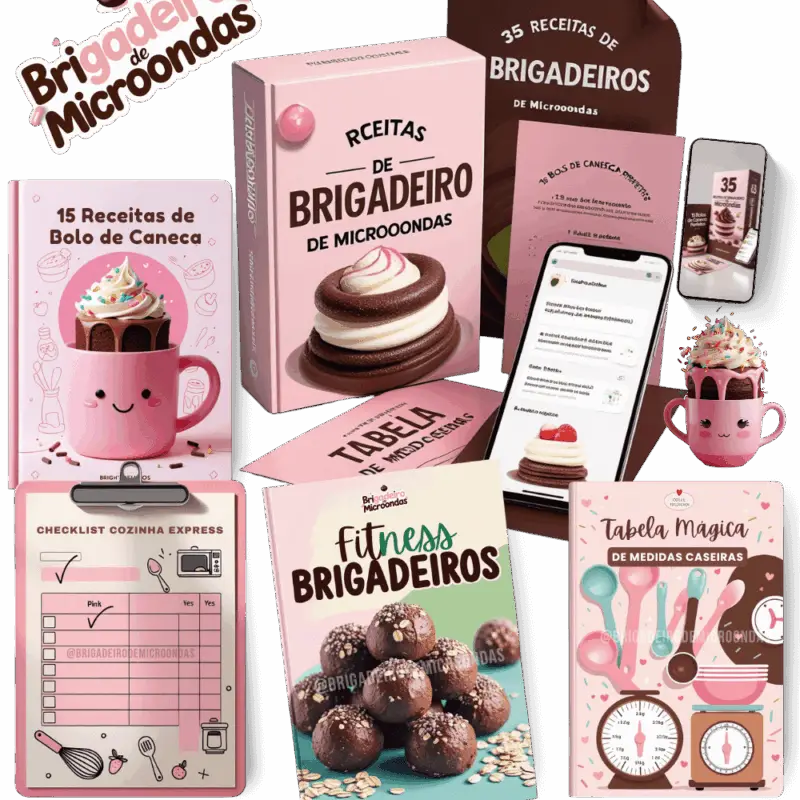 35 Receitas de Brigadeiro de Microondas Completo
